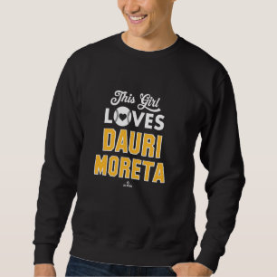 Sudadera Esta Chica Ama Dauri Moreta Béisbol de Pittsburgh