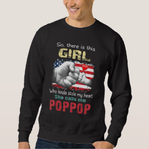 Sudadera Esta Chica Que Me Robó El Corazón Me Llama Po