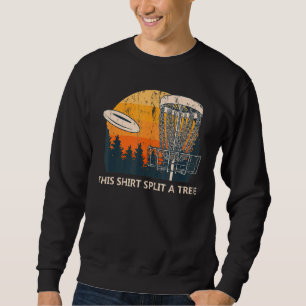 Sudadera Esta División Un Disco De Árbol Memes Golf Trend 2
