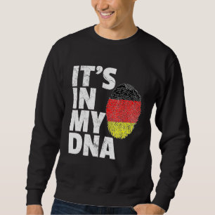 Sudadera Está En Mi Adn Alemania Bandera Alemana Orgullo Na