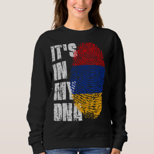 Sudadera Está en mi ADN Armenia Bandera armenia