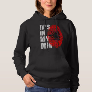 Sudadera Está en mi ADN Bandera albanesa