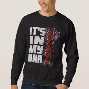 Sudadera Está en mi ADN Bandera británica Inglaterra Gran B