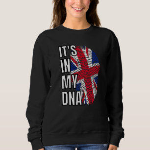 Sudadera Está En Mi Adn Bandera Británica Reino Unido Defir
