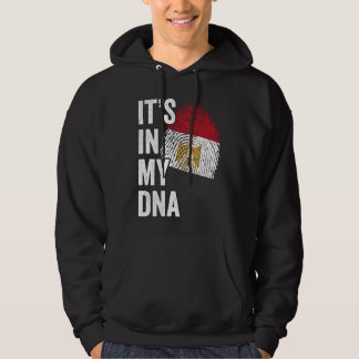 Sudadera ESTÁ EN MI ADN Bandera de Egipto Raíces Egipcias O