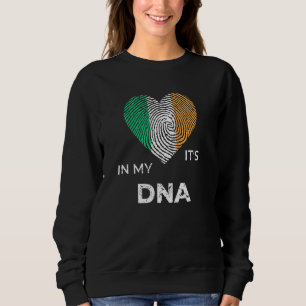 Sudadera Está En Mi Adn Bandera Irlandesa Nacionalidad Gene