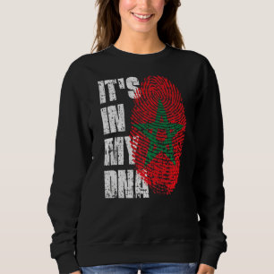 Sudadera Está en mi ADN Bandera marroquí