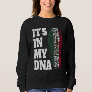 Sudadera Está En Mi ADN Bandera México Mexicano Ciudad de M