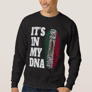 Sudadera Está En Mi ADN Bandera México Mexicano Ciudad de M