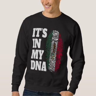 Sudadera Está En Mi ADN Bandera México Mexicano Ciudad de M