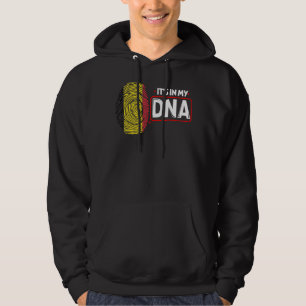 Sudadera Está En Mi ADN Bandera Nacional Belga Patriótica B