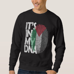 Sudadera Está En Mi Adn Bandera Palestina Árabe Palestina P