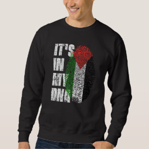 Sudadera Está en mi ADN Bandera Palestina Palestina Palesti