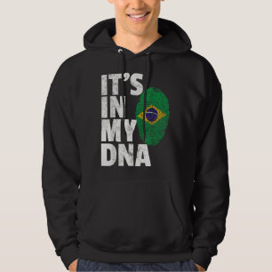 Sudadera Está en mi ADN Brasil Hombres de Orgullo de Bander