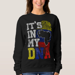 Sudadera Está En Mi Adn Caracas Orgullo Bandera Venezuela V