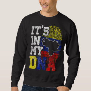 Sudadera Está En Mi Adn Caracas Orgullo Bandera Venezuela V