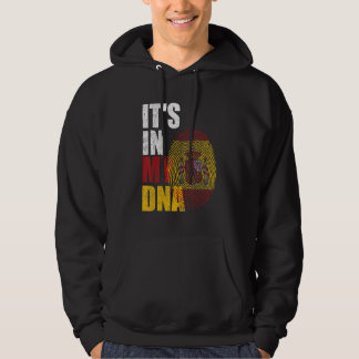 Sudadera Está en mi ADN Español Bandera vintage de España E