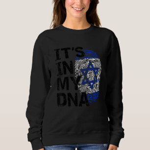 Sudadera ESTÁ EN MI ADN Orgullo Nacional Bandera Israelí Is
