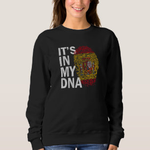 Sudadera Está En Mi Adn Orgullosa Huella Hispana Mexicana D
