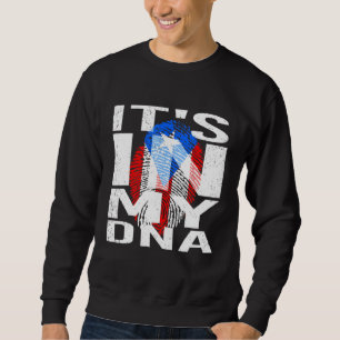 Sudadera Está En Mi Adn - Puerto Rico - Puerto Rico En Mi D