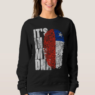 Sudadera Está en mi ADN Regalo hispano chileno Chileno Guay