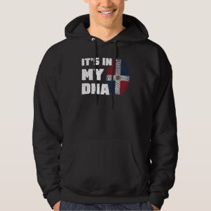 Sudadera Está En Mi ADN República Dominicana Huella Dactila