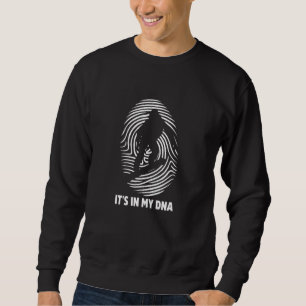 Sudadera Está En Mi ADN Snowboard Snowboarder Deportes De I