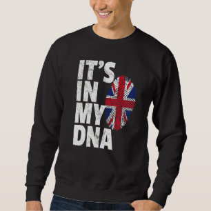 Sudadera Está en mi bandera de la Unión británica de Japón