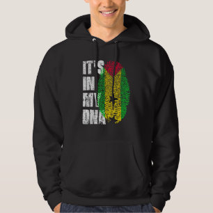 Sudadera Está En Mi Dna Bandera De Santo Tomé Y Príncipe Sa