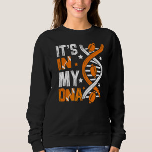 Sudadera Está en mi equipo de fans de fútbol de Adn