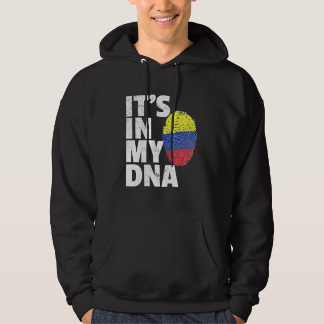 Sudadera Está En Mi País De Nina Colombia Bandera Orgullo N (Anverso)