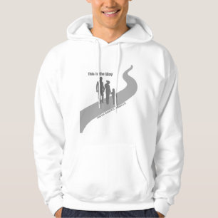 Sudadera Esta es la manera de ser - familia en gris