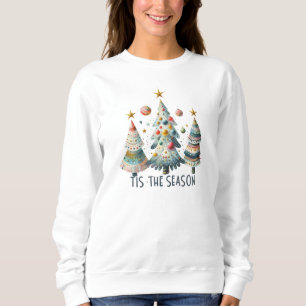 Sudadera 'Esta es la nieve de los árboles navideños de temp