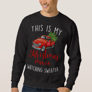 Sudadera Esta es la película de mis Navidades viendo el cam