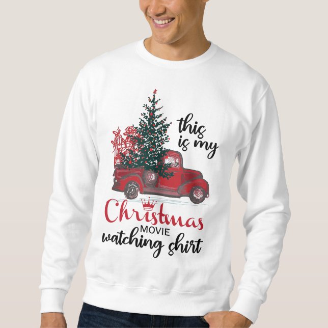 Sudadera Esta Es La Película De Mis Navidades Viendo Tr Roj (Anverso)