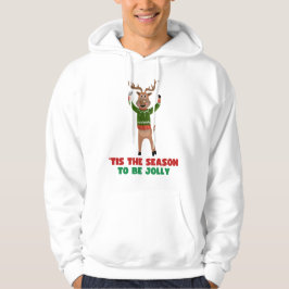 Sudadera "Esta Es La Temporada De Ser Jolly Reindeer Hoodie