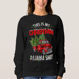 Sudadera Esta Es Mi Bufanda De Plaid De Búfalo De Pijama De