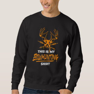 Sudadera Esta Es Mi Cacería De Bote De Deer Hun Bowhunt