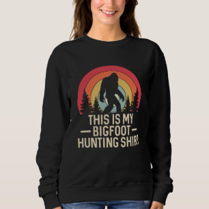 Sudadera Esta es mi camiseta de caza de Bigfoot Bigfoot R