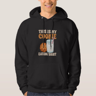 Sudadera Esta es Mi Camiseta de Comer Galletas  Galleta y L