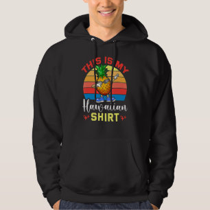 Sudadera Esta es mi mujer hawaiana de piña