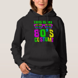 Sudadera Esta es mi música clásica de disfraces de los 80 n