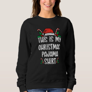 Sudadera Esta es mi Navidad Navidad Hombres Mujeres Familia