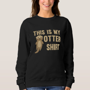 Sudadera Esta Es Mi Paleta De Otter Shirte Para Los Niños