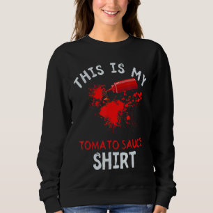 Sudadera Esta es mi salsa de tomate comida italiana