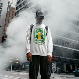 Sudadera Esta es mi suertuda camiseta para beber el Día de 