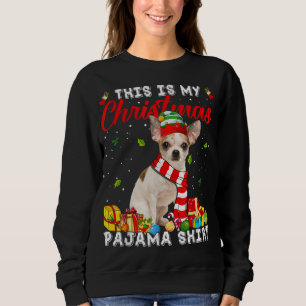 Sudadera Esta es mi vida de Navidades perinos de Chihuahua
