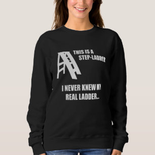 Sudadera Esta es una broma divertida de papá sobre el paso