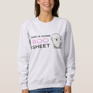 Sudadera Esta Es Una Hoja De Boo - Cuidada