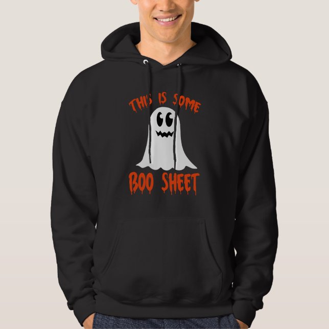 Sudadera Esta Es Una Hoja De Boo De Halloween (Anverso)